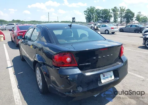 2011 Dodge Avenger Express z USA, uszkodzony, nr VIN 1B3BD4FB2BN626203